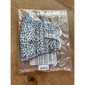 NWT J. Crew 2 Pack Liberty of London Non Medical Ruffled Floral Face Mas…